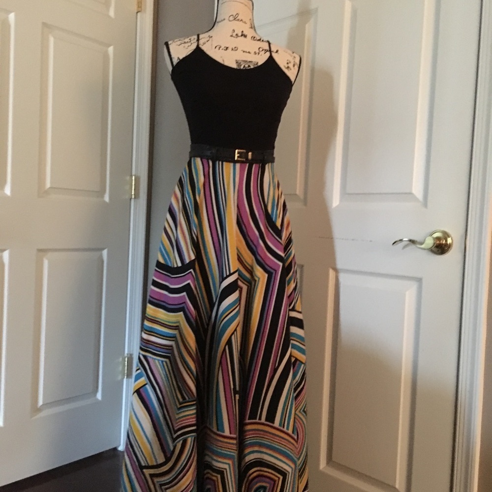 Lanvin maxi skirt Vintage piece Stunning - Picture 2 of 8